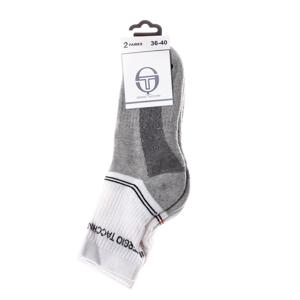Шкарпетки Sergio Tacchini 3-pack сірий, білий, помаранчевий Уні